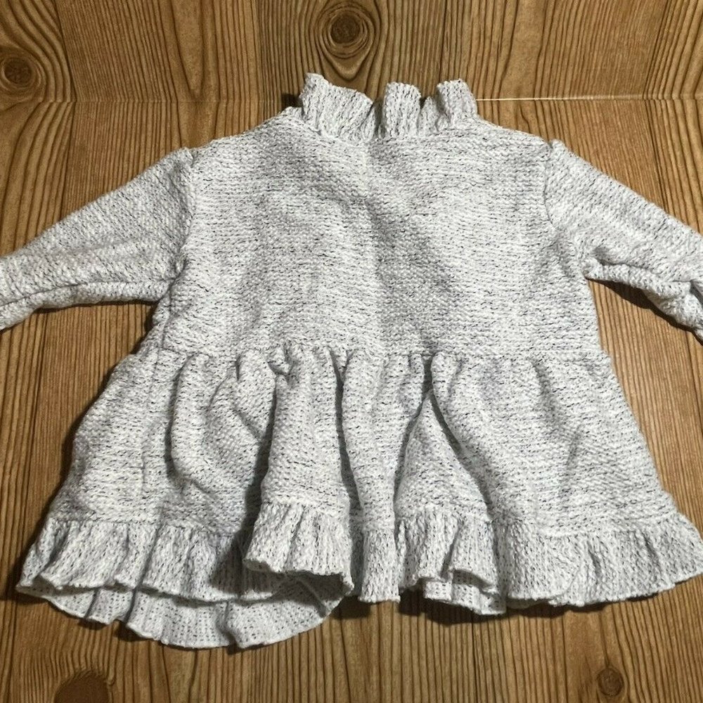 NWOT Girls Vignette Magpie & Mabel Ella Cardigan Ivory Size 12months - Picture 2 of 5